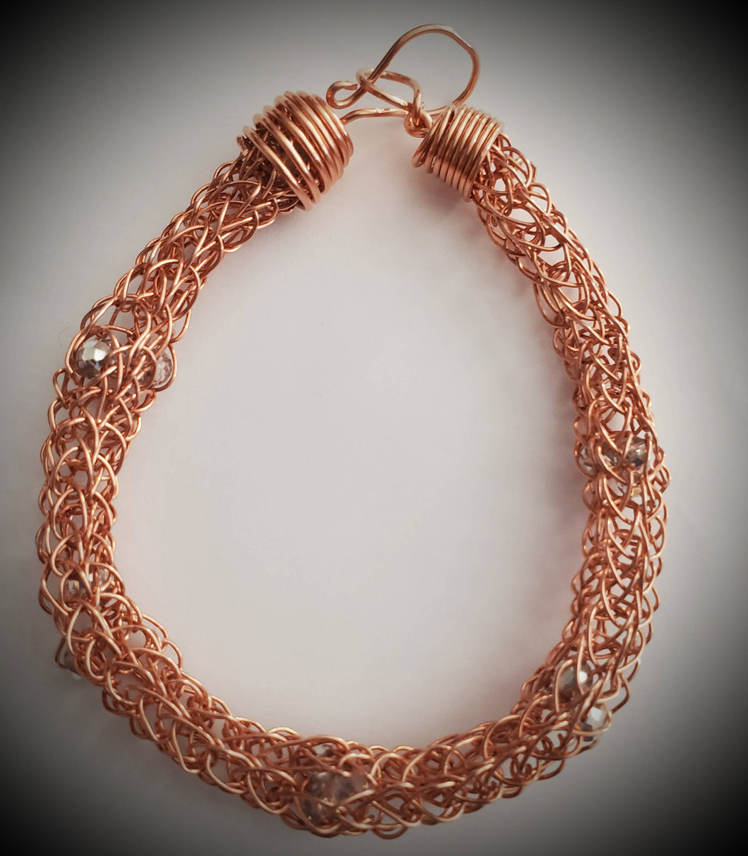 Viking knit bracelet