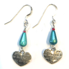 Load image into Gallery viewer, Love You Hearts -- Turquoise
