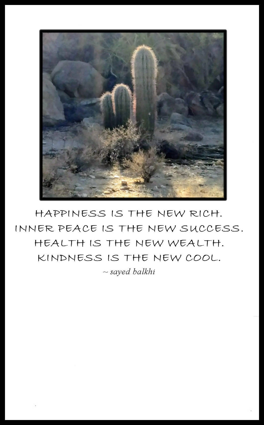 HAPPINESS IS THE NEW RICH